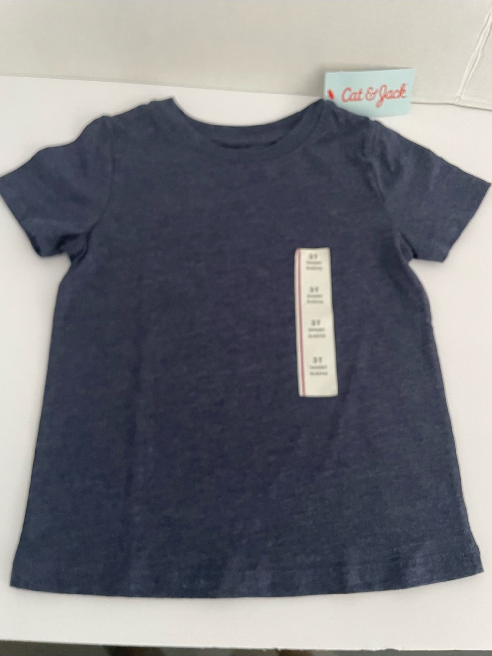 Cat & Jack Dark Navy Short-Sleeve Tee